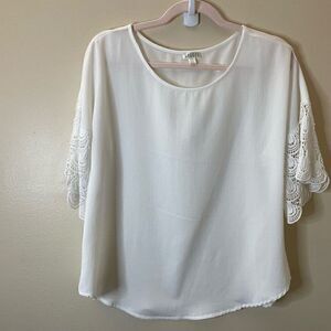 Spense| Medium| flowing| Crotchet knit| Bell sleeve